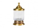 Crown Freestand Cotton Jar
