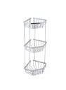 Three Tier Asymetric Sponge Basket 18x18